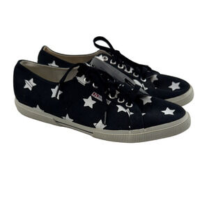 Superga - NWT Fantasia Cotu Women's Sneakers  Black with White Stars